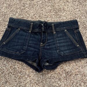 Aeropostale Dark Indigo Jean Shorts